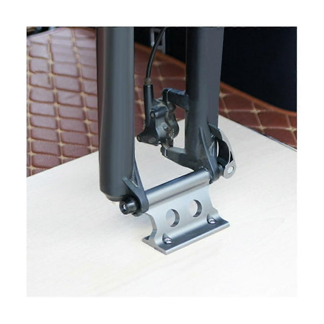 Bicycle Bike Front Fork Quick Release Retaining Clip Dismountable Attaching Clamp Portable Cycling P