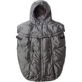 thumbnail image 1 of 7AM - Pookie Poncho - Metallic Grey - 0/4T, 1 of 4