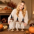 thumbnail image 5 of 3-Pack Halloween Ghost Figurines Set, Resin Tabletop Decor for Home, Cute Decorations for Party, Indoor Fall Seasonal Holiday Display, 1Pack 3-Pack Ghost #I, 5 of 7