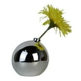 thumbnail image 2 of Skywin Convex Mirror Vase Silver Cubicle Decorations with Flower - 4" x 4" Cubicle Mirror, Desk Mirror To See Behind You - Aesthetic Office Cubicle Accessories, Office Cubicle Decor Organizer, 2 of 7