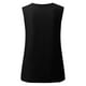 thumbnail image 5 of ICHUANYI Clearance Women's Ladies V Neck Loose Tops Casual Solid Color T-Shirt Sleeveless Blouse Vest(Black, S) ICHUANYI WER2023081013732, 5 of 5
