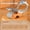Orange - with timer, variant on Self-Rebounding 2-Wheel Ab Roller – Home Core Trainer with Elbow Pads for Six-Pack