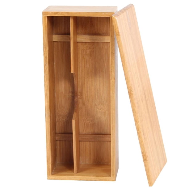 Moyic Caja de palillos para el hogar Jaula para palillos Palillos duraderos Cuchara Vajilla Caja de almacenamiento con diseño separado para Almacenamiento y organización del hogar Moyic HA019836-00