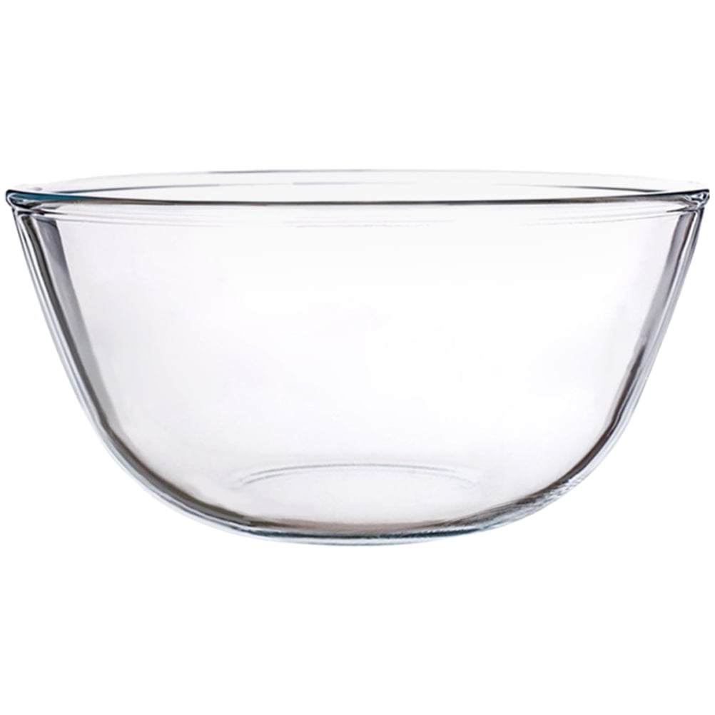 HOMEMAXS Clear Glass Salad Bowl Noodle Bowl Microwave Oven Food Bowl