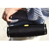 10w Sound Pop Wireless Bluetooth Speaker Box (Cloth Mesh, Black) with Shoulder Strap and LED Alarm Clock