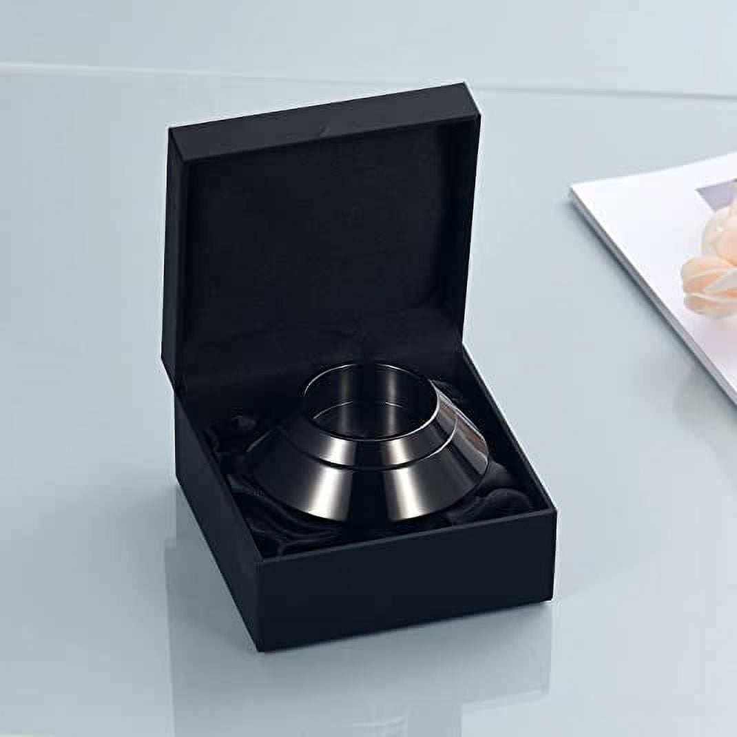 2 IN 1 Candle Ash Holder Keepsake Urn for Ashes Candlestick Urns Keepsake Cremation Urn for Human Ashes-316L Stainless Steel