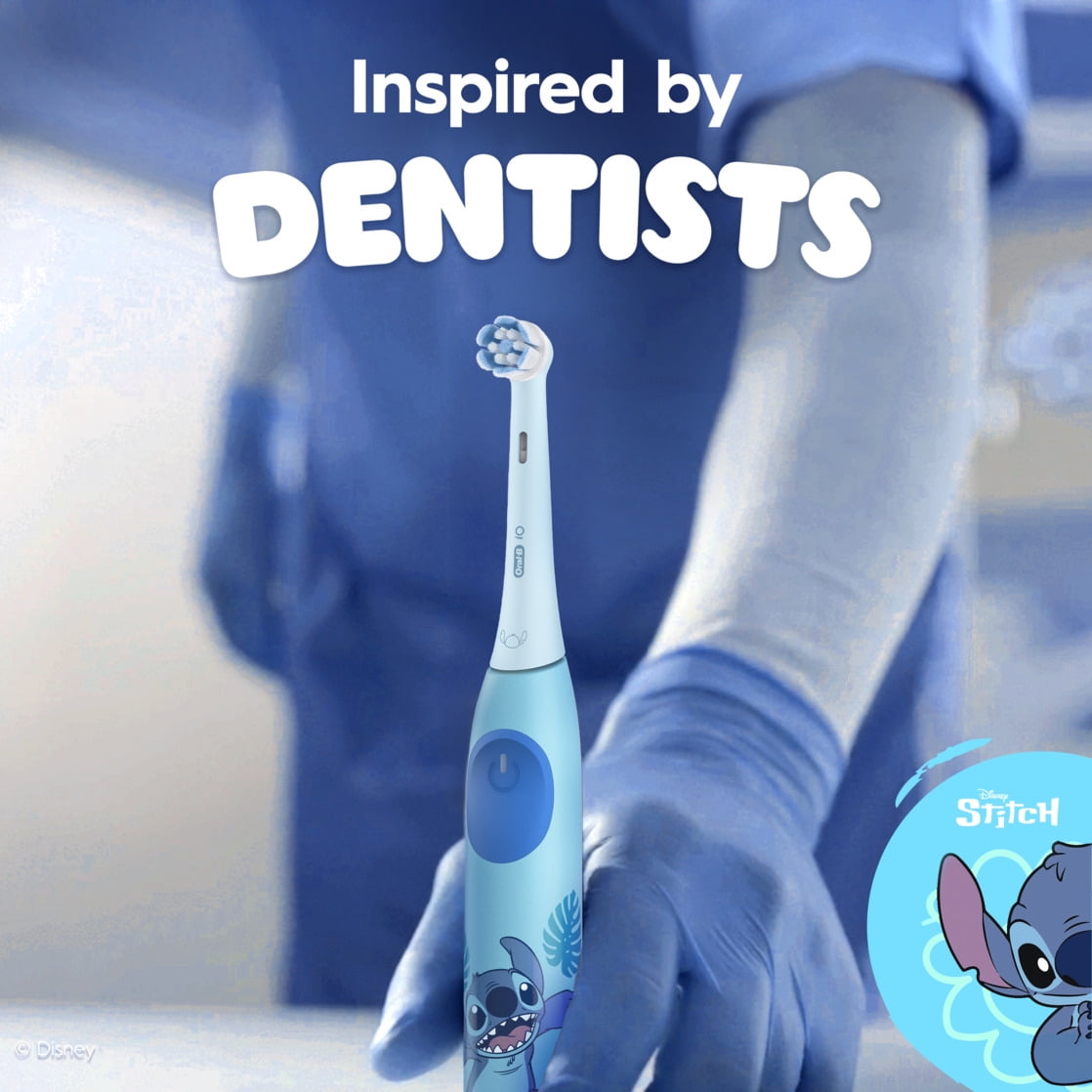 Oral-B iO Kids Limited Rechargeable Electric Powered Toothbrush, Stitch
