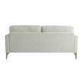 thumbnail image 6 of Studio Living Mayfield Modern Sofa, Ivory Woven Fabric, 6 of 8