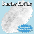 thumbnail image 2 of LOLA 360° Duster Compatible Refills, Multi-Surface Dust Cleaner - 60 Count, 2 of 5