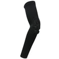 thumbnail image 1 of 1pc Manga de brazo deportivo Manga protectora de codo Protector de codo largo Mangas de bicicleta para jugar baloncesto al aire libre (L, Negro), 1 of 7