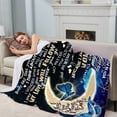 thumbnail image 6 of Daughter Gifts to My Daughter Blanket from Mom Ultra Soft Flannel Throw Blankets for Couch Bedroom Sofa Warm Birthday Gifts 50"x60" in, 6 of 6