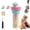 Pink, variant on Automatic Cat Teaser Launcher, Electric Cat Wand Toy with Telescopic Rope, Fuzzy Ball Launchers Funny Cats Enrichment Toys, for Bored Kittens Adult Multi Pet Households