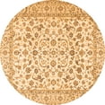 thumbnail image 1 of Ahgly Company Indoor Round Persian Orange Traditional Area Rugs, 8' Round, 1 of 1