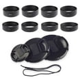 thumbnail image 4 of 37 39 40.5 43 46 49 52 55 58 62 67 72 77 82mm Cylindrical Metal Lens Hood Metal Camera Accessory for Camera Enthusiasts, 4 of 17