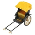 thumbnail image 1 of Retro Rickshaw Model, Rickshaw Model Simulation Nostalgic Multipurpose  For Bookshelf Gold,Dark Green, 1 of 8
