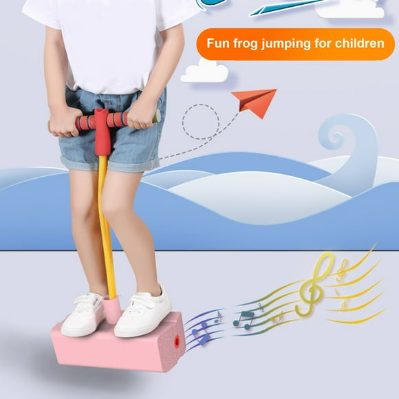 Travelwant My First Foam Pogo Jumper for Kids Fun and Safe Pogo Stick for Toddlers, Durable Foam and Bungee Jumper for Ages 3 and up, Supports up to 250lbs