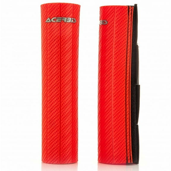Acerbis Red Universal Motocross MX Motorcycle Upper Fork Guard 2634050004