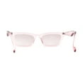 thumbnail image 4 of Womens Mod Squared Cat Eye Sunglasses All Pink, 4 of 4