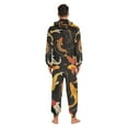 thumbnail image 4 of FORMRS Onesies Pajama for Adults Unisex Hoodie Winter Jumpsuit One Piece Sleepwear, Sizes S-2XL, Black Fish Pattern, 4 of 7