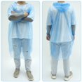thumbnail image 4 of 10 Pcs Ponchos Portables Imperméables pour Adultes Colorés Jetables Légers avec Capuches pour Cyclisme Randonnée Voyage Camping Extérieur, 4 of 7
