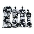 thumbnail image 2 of Golf Wood Headgear PU Cuero vero Utility Covers Club Head Cover 4 UDS 3 5 UT Cola Casco de palo de golf, 2 of 8