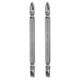 thumbnail image 1 of Uxcell 2pcs Bit de destornillador magnético de doble extremo 6mm PH2/SL6 4" de longitud vástago hexagonal de 1/4" bit de destornillador Phillips ranurado plano de acero S2, 1 of 7