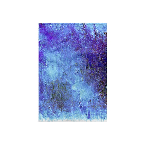 3dRose, Turquoise and Purple Abstract Art, 15x22 Hand Towel