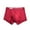 Red, variant on Men's Fashion Letter Printed Panties Comfortable Straight Leg Cut Tight Boxer Briefs Lightweight Four Corner Fit Casual Underpants for Daily Wear and Sports Red XXXL