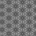 thumbnail image 1 of Ahgly Company Indoor Square Patterned Charcoal Black Novelty Area Rugs, 5' Square, 1 of 6