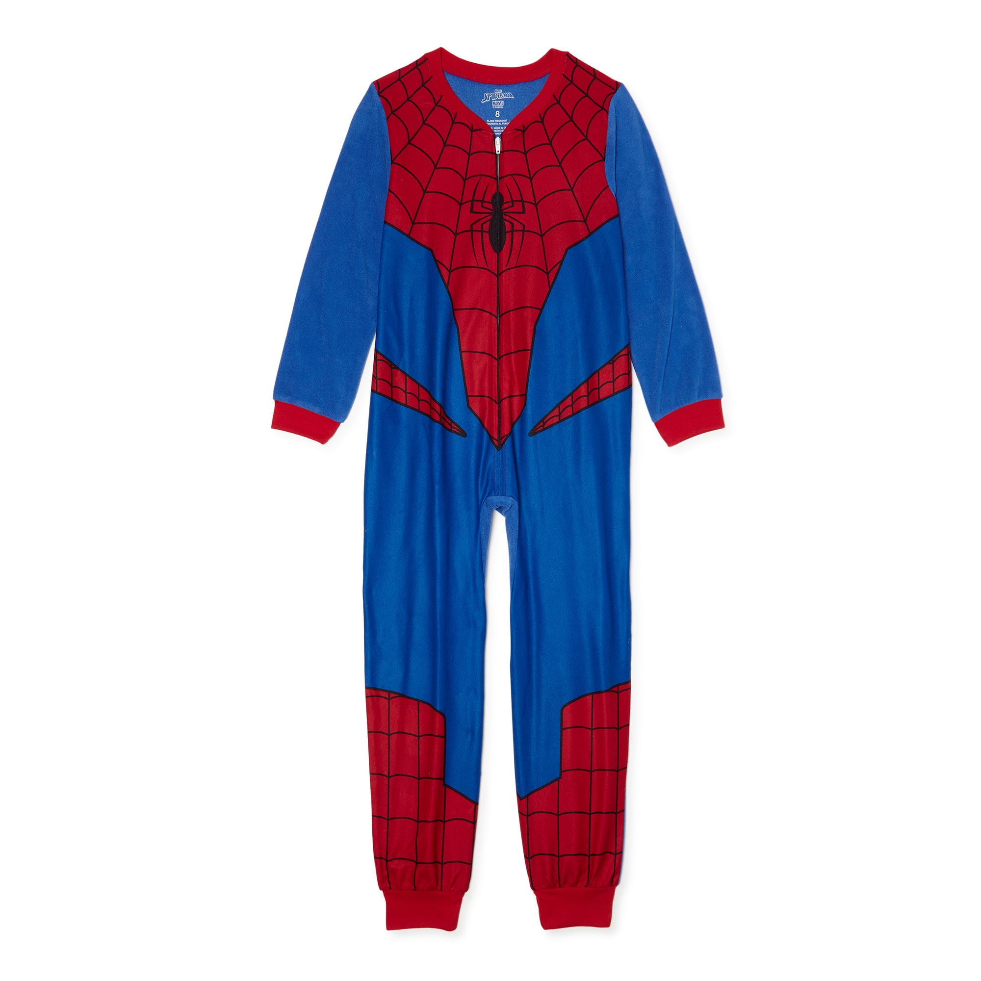 Visiter la boutique MarvelMarvel Spider-Man Long Sleeve Sleeper Blanket Pajama Boy Size S 6/7 