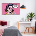 thumbnail image 3 of Stupell Industries Eclectic Too Cool To Care Iconic Gray Framed Giclee Art, 30 x 20, by Andreas Magnusson, 3 of 8