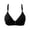 Black, variant on Wireless Seamless Bra for Women Non Padded Lightweight Soft Fabric Adjustable Straps Everyday Comfort Support