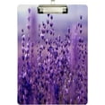 thumbnail image 2 of FMSHPON Beautiful Lavender Flower Clipboard Hardboard Wood Nursing Clip Board and Pull for Standard A4 Letter 13x9 inches, 2 of 8