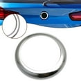 thumbnail image 6 of Silver Color Car Rear Badge Ring Cover Logo Trim For BMW 1 Series F20/F21 11-19, 6 of 7