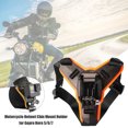 thumbnail image 4 of SUSUchens - Correa de barbilla para casco de motocicleta, correa ajustable, soporte frontal para barbilla, antideslizante, a prueba de golpes, trípode, accesorios para cámara, color azul, 4 of 8