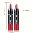 thumbnail image 3 of LNGOOR 6Pcs Crayon Matte Lipstick Set Nude Smooth Lip Stick Waterproof Long Lasting Lipstick Velvet Professional Lip Crayon Matte Lip Gloss Stain Makeup Set, 3 of 3
