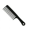 thumbnail image 2 of Wide Tooth Comb Black Plastic Heat-resistant Large Wide Tooth Comb For Hair Styling Tool;Wide Tooth Comb Black Plastic Heat-resistant Large Wide Tooth Comb, 2 of 5