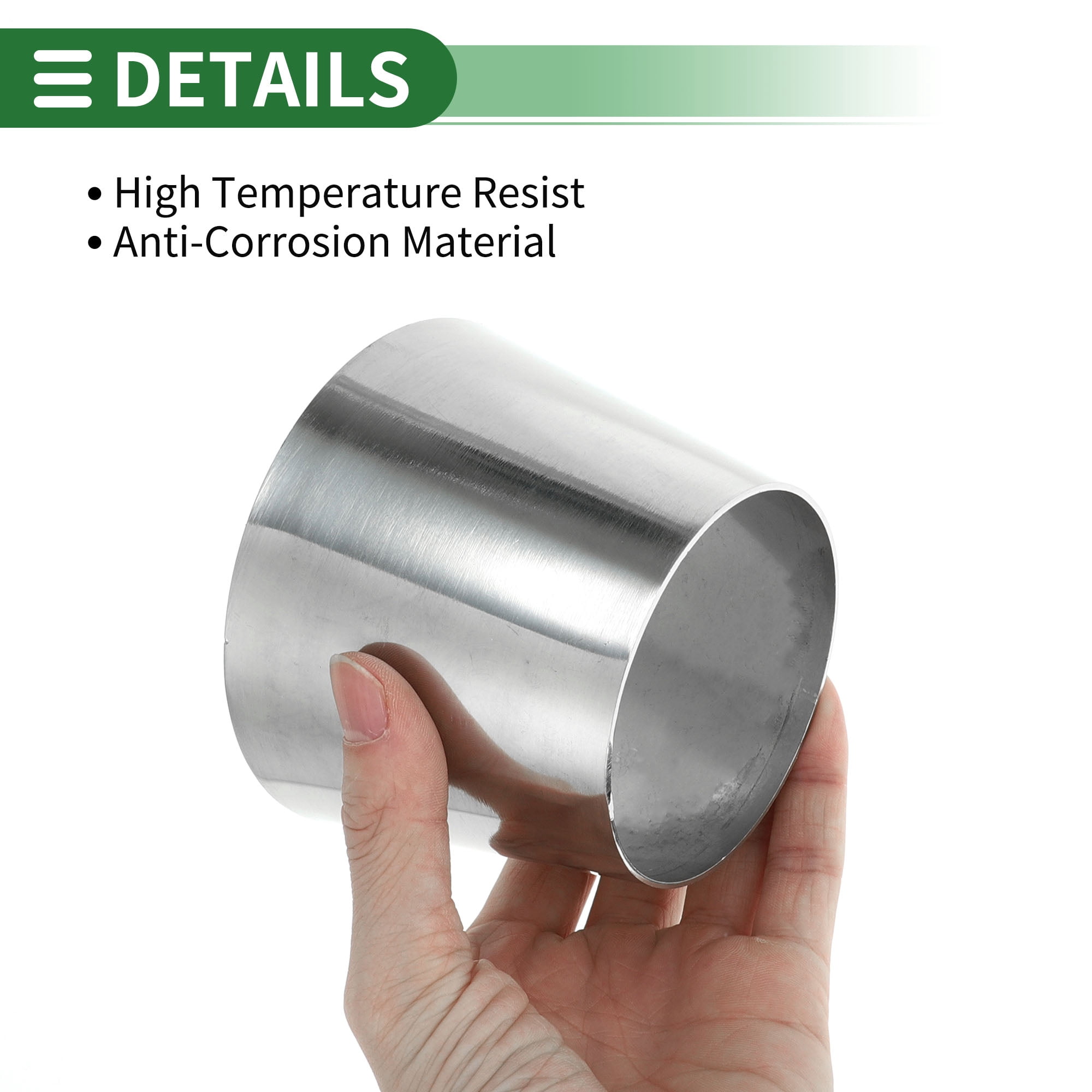Unique Bargains Mandrel Bend Elbow Concentric Reducer Pipe Adapter 3" OD to 4" OD
