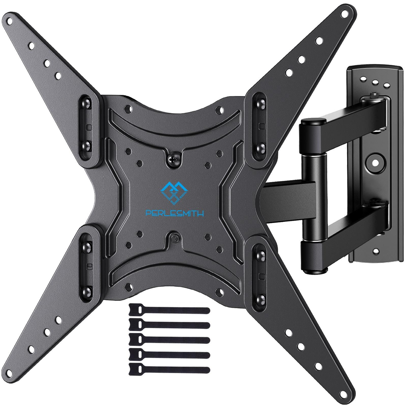 PERLESMITH TV Wall Mount for 2655" TVs with Swivels & Tilting, Holds