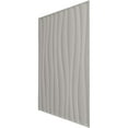 thumbnail image 4 of 19 5/8"W x 19 5/8"H Shoreline EnduraWall Decorative 3D Wall Panel, Universal Pearl Metallic Champagne Pink (Covers 2.67 Sq. Ft.), 4 of 6