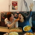 thumbnail image 5 of 1pc Vintage Metal Tin Sign Retro Iron Movie Night Sign Rusty Look Enjoy The Show with Popcorn Poster for Cinema Cafe Bar Pub Beer 11.81x7.87 Inches, 5 of 7