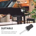 thumbnail image 4 of Miangastore Keyboard Piano Accessories Metal Black 1Set 1.2x0.4x0.4in, 4 of 8