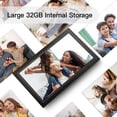thumbnail image 4 of 15.6-Inch Digital Smart Picture Frame with WiFi, HD Touch Screen, 64GB Storage, 4 of 9