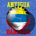 thumbnail image 2 of CafePress - Antigua Barbuda Soccer - Cute Infant Baby Football Bodysuit, 2 of 3