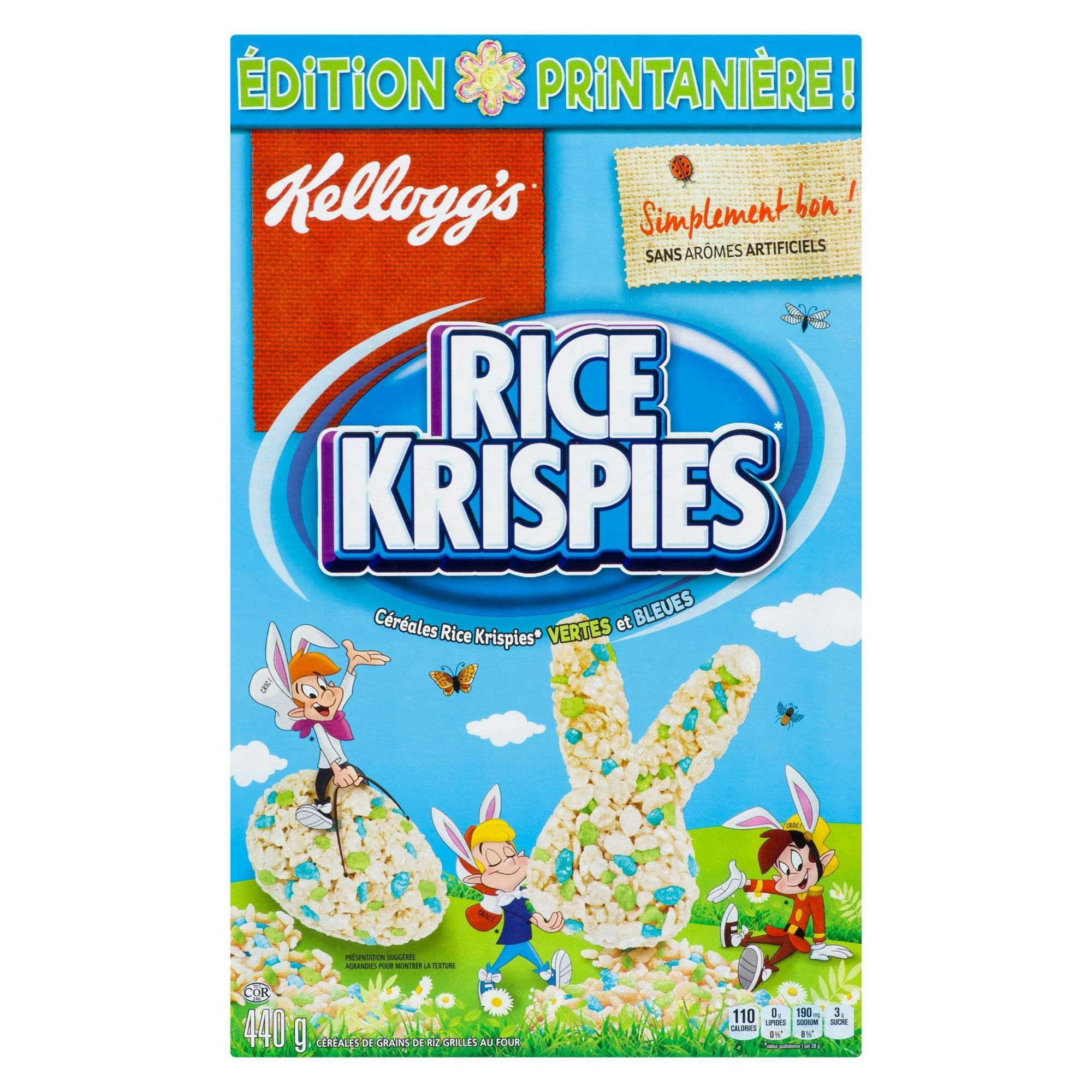 Kellogg's Rice Krispies Spring Edition Cereal 440g