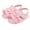 Pink, variant on Baby Girls' Sandals Tassel Flowers Fish Mouth Open Toe Soft Sole Princess Shoes for Girls Size 3-6 Months