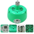 thumbnail image 3 of EIMELI Case Pack Chicken Farming Heat Lamp Heater Fan Heat Lamp Heating Transmitter (Green), 3 of 7