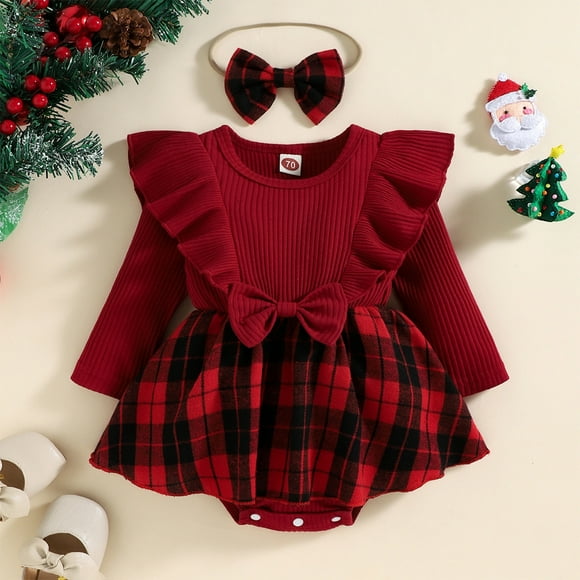 Baby Girl Clothes Young Children With Clothes, Soft Warm Pajamas, Children's Holiday Birthday Gift/role Play Children Baby Girl Clothes on Clearance