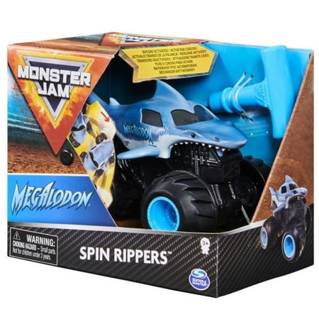 Monster Jam Megalodon Spin Rippers 1:43 Scale Monster Truck