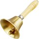 thumbnail image 1 of Hand bell, metal tea bell, bell, dinner bell, extra loud call hand bell, 1 of 5
